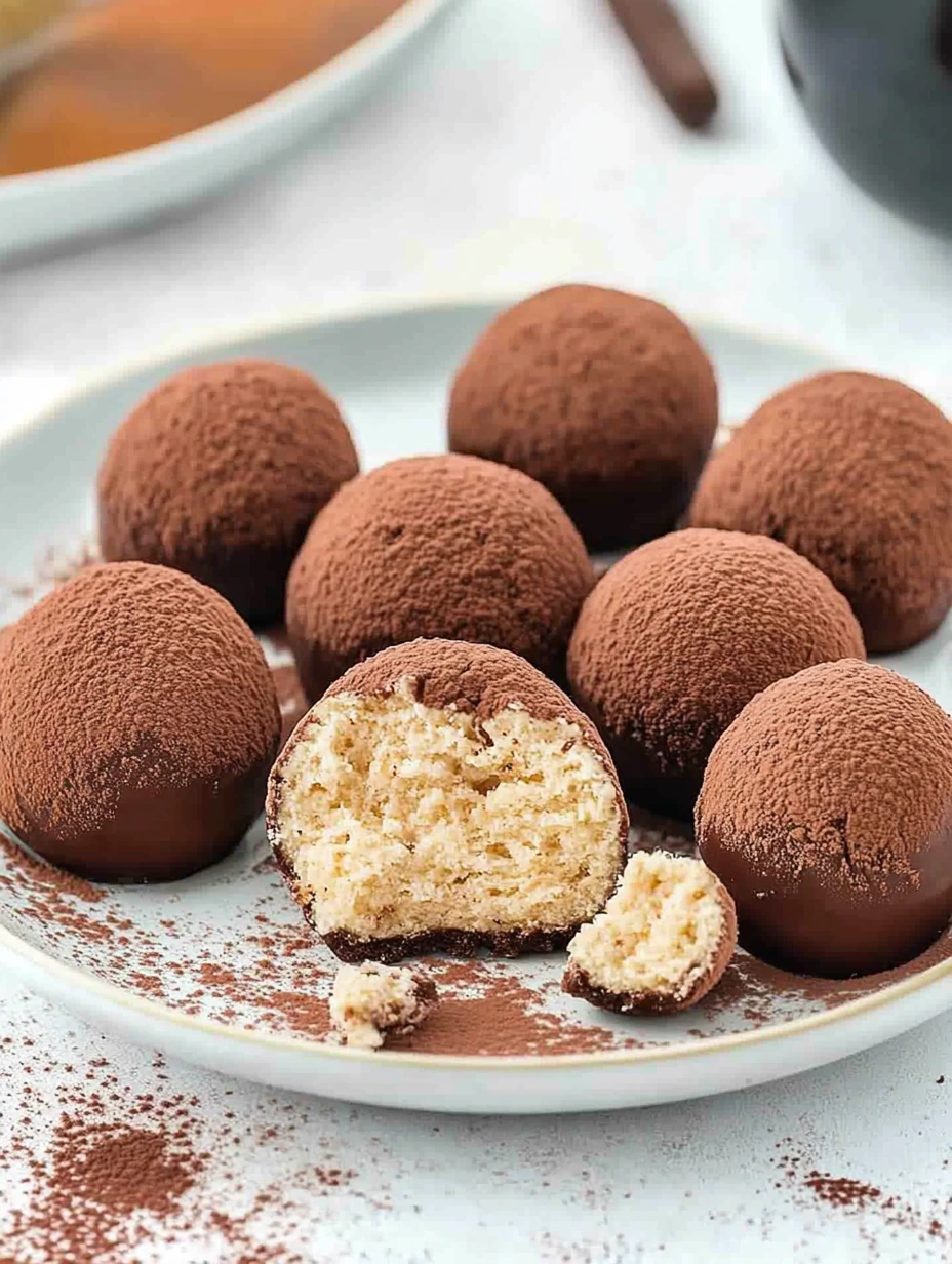 Truffes tiramisu facile