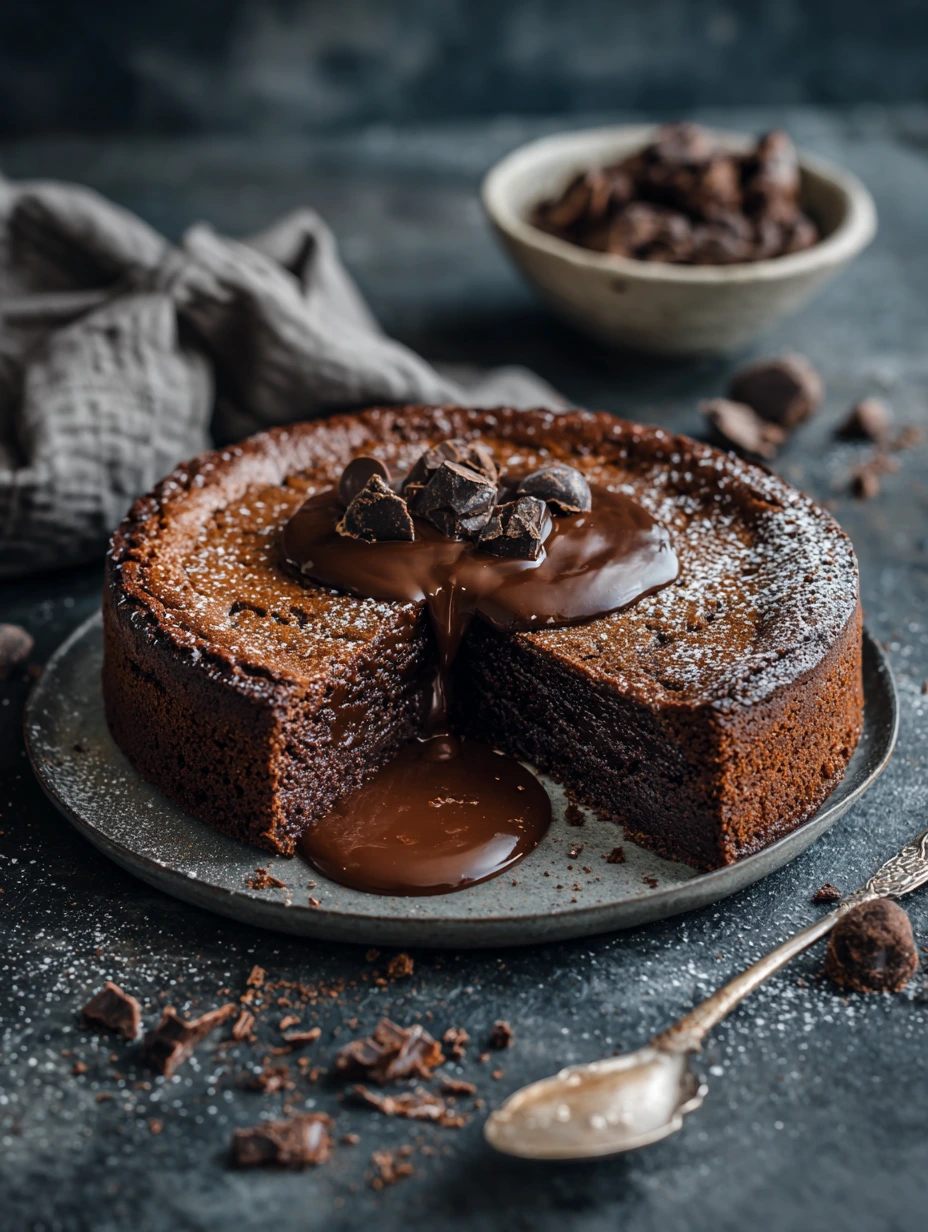Cake aux courgettes et chocolat healthy
