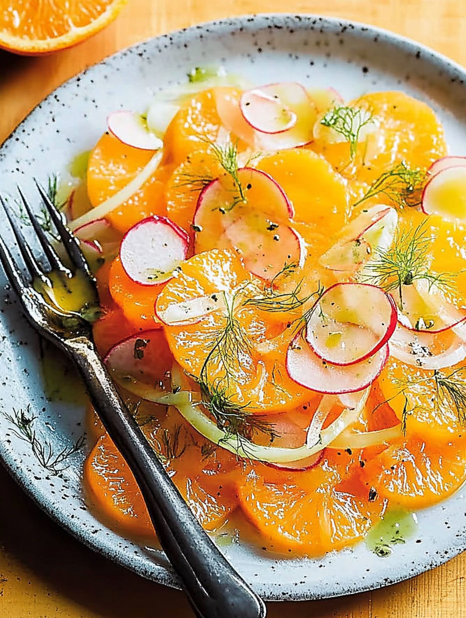 A plate of food with a fork and knife.