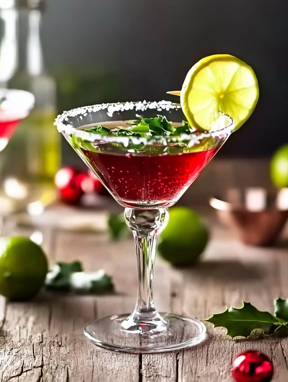 A glass of red wine with a lemon wedge on the rim.