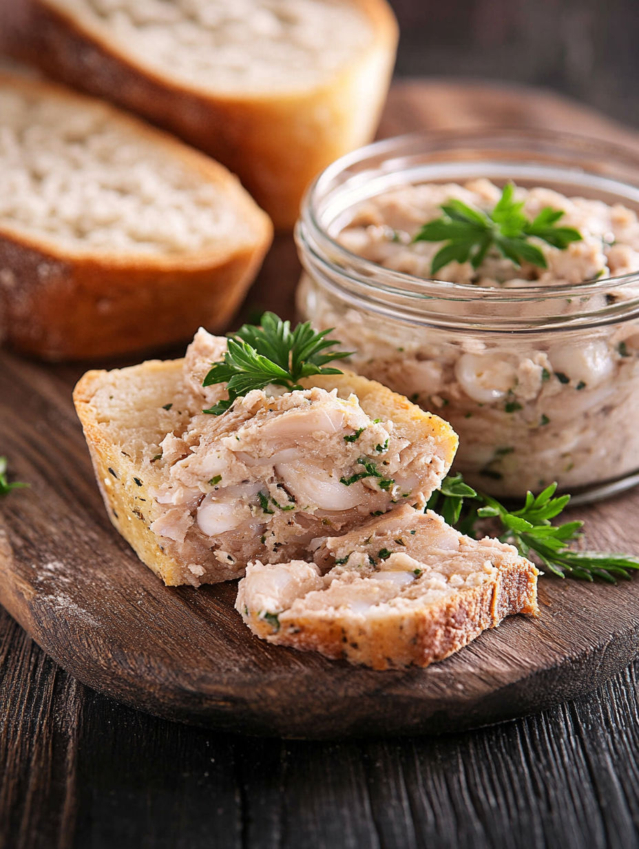 A glass bowl of soup with a spoon in it.