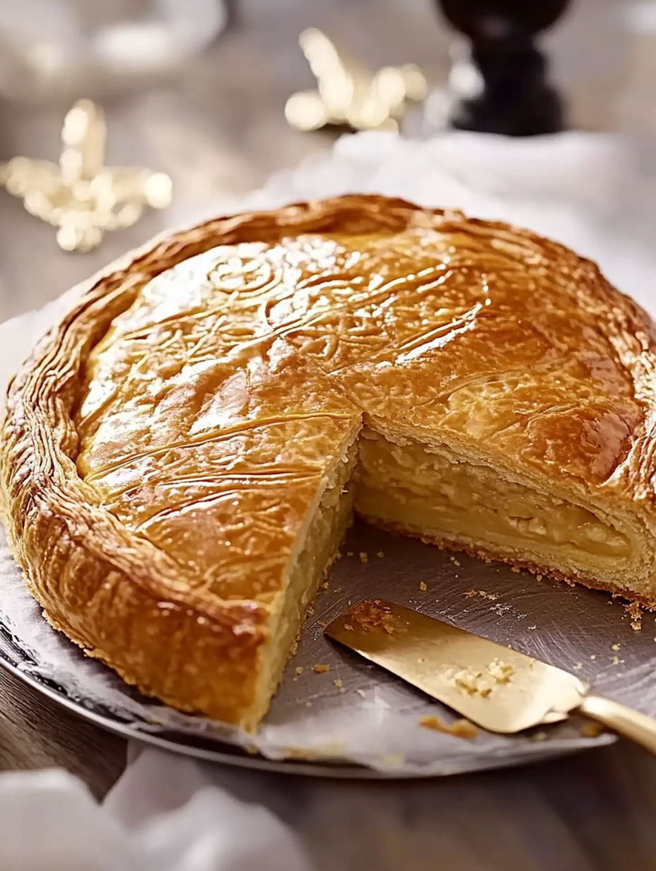 A slice of pie on a plate.