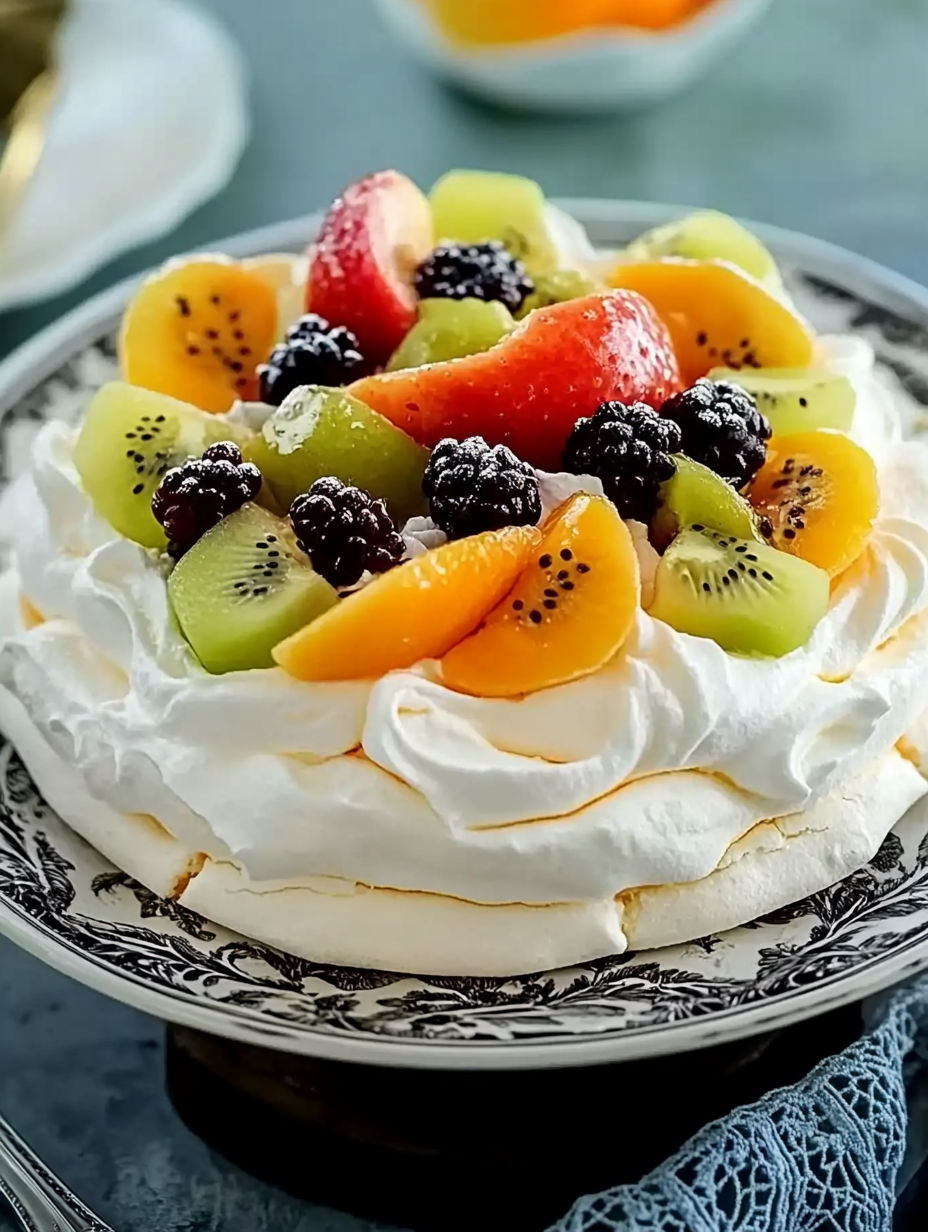 A plate of fruit with kiwi, strawberry, and blackberry.
