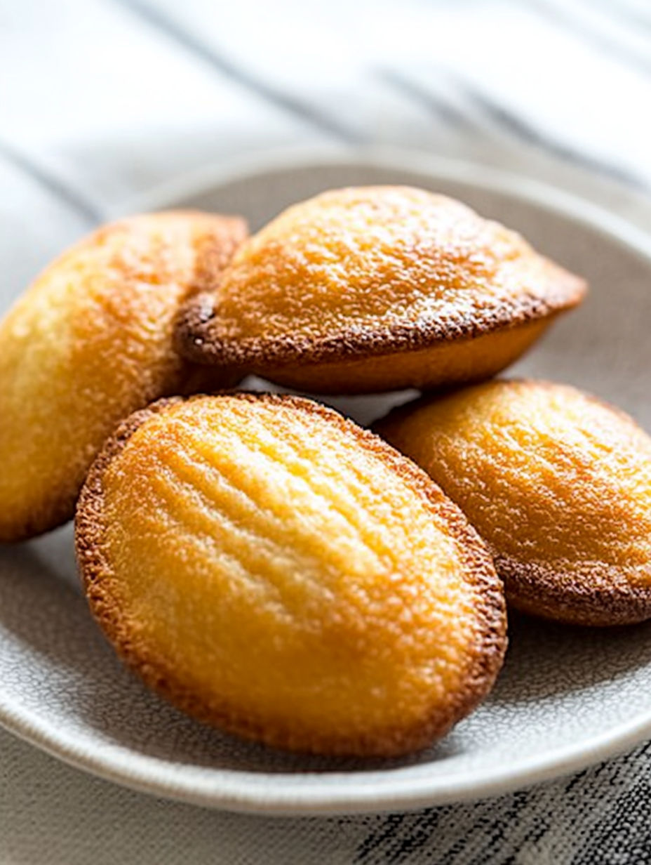 A plate of bread rolls.