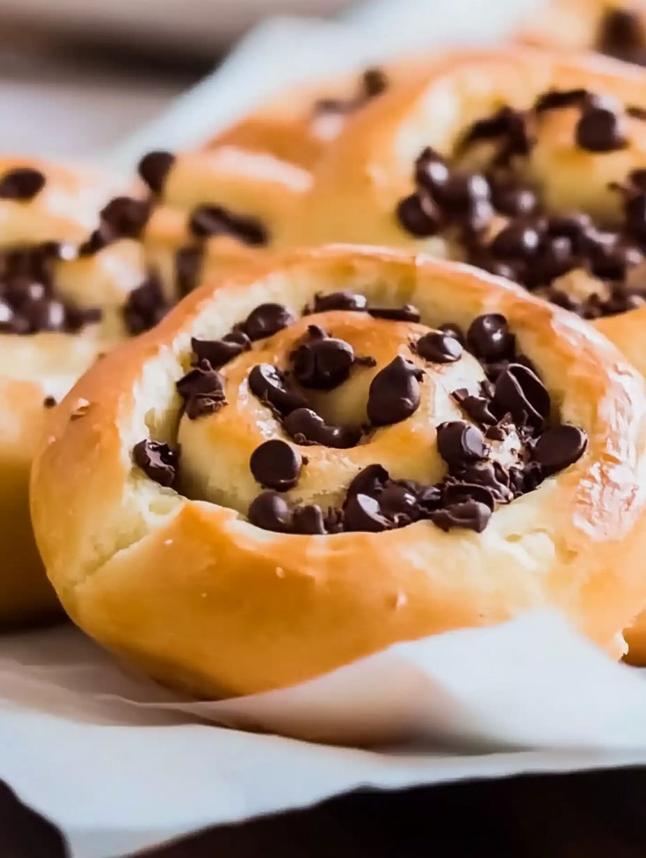 A plate of chocolate covered doughnuts.