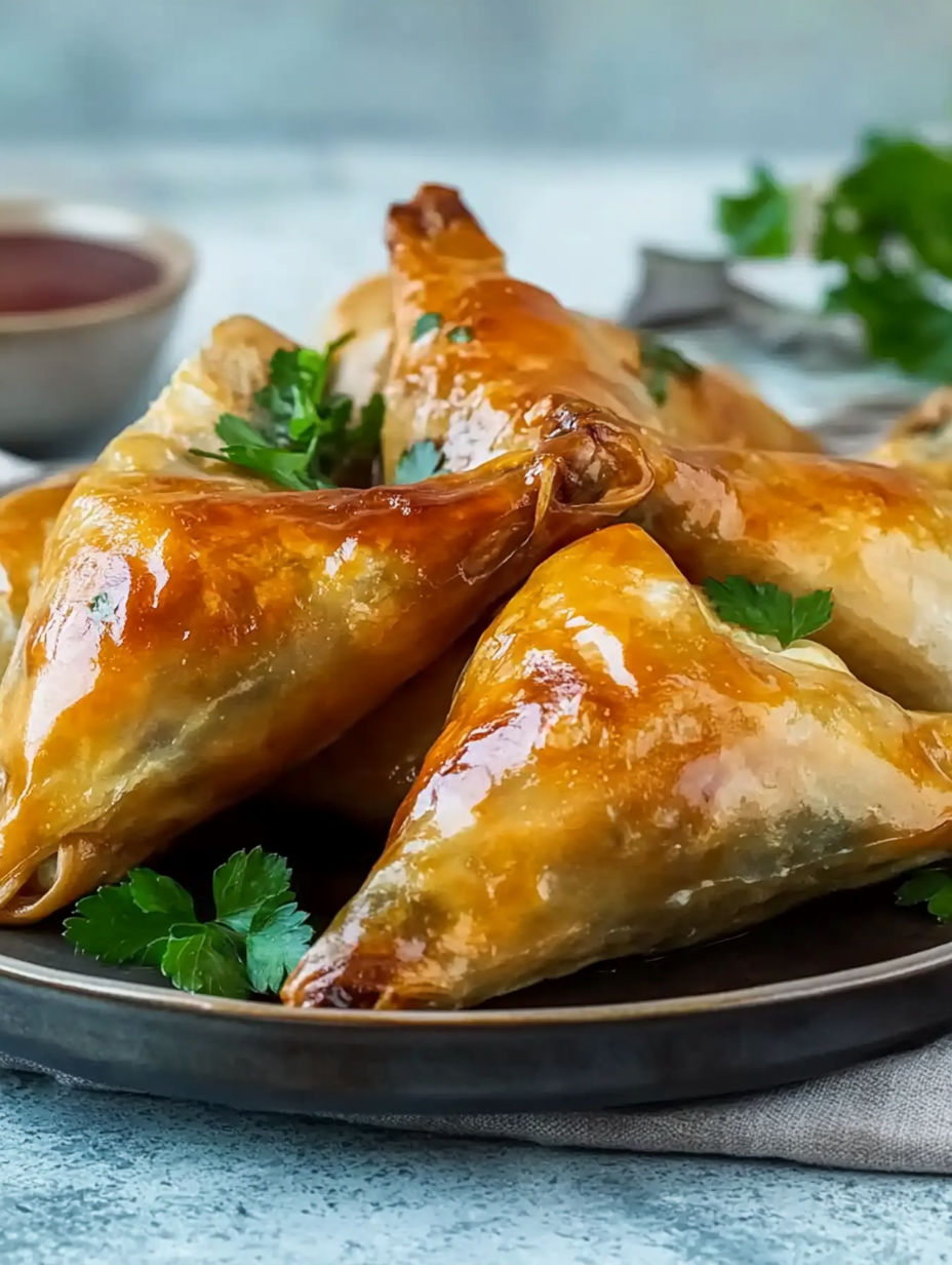 A plate of food with a bowl of sauce.