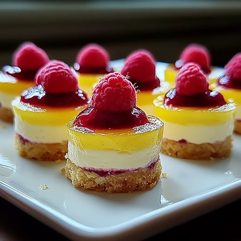 Cheesecakes mini au citron