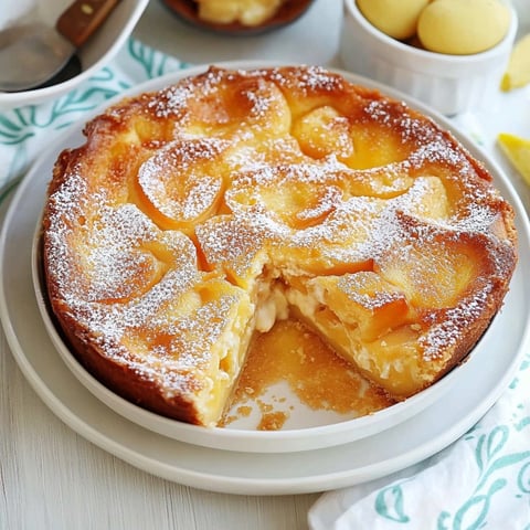 Gâteau fondant abricots amandes