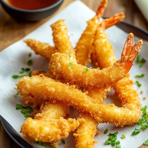 Crevettes panées (ebi fry) comme dans les restos japonais