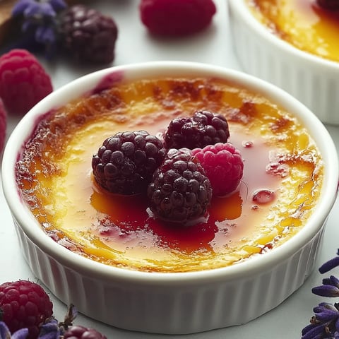 Crème aux Framboises et Lavande
