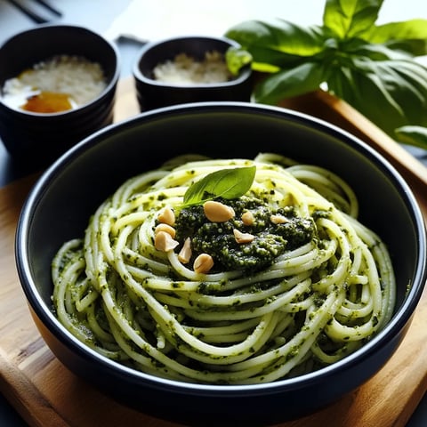 Pesto Courgettes Spaghettis