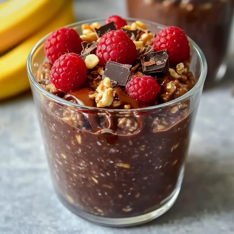 Flocons de nuit chocolat – healthy et délicieux