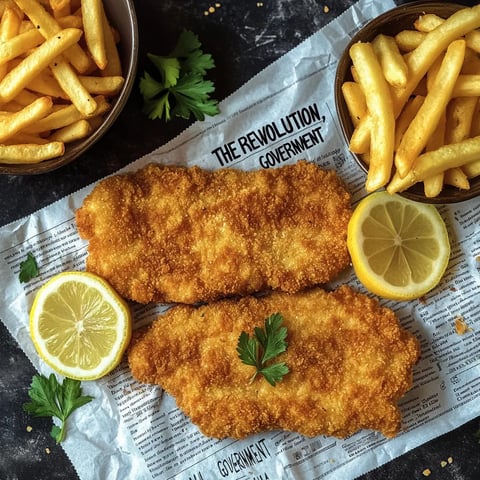 Schnitzel croustillant au four (trop simple à faire)