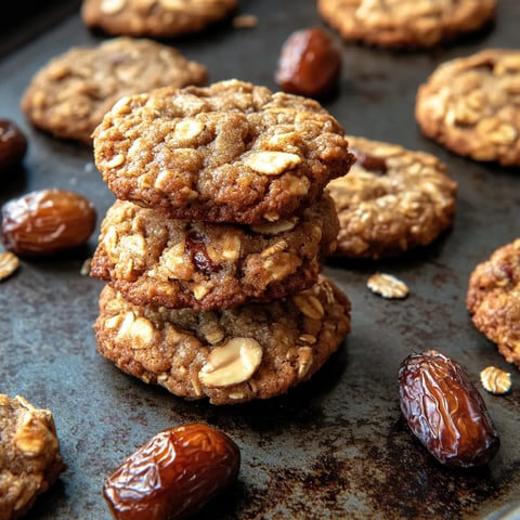 Cookies moelleux aux dattes et pépites de chocolat noir, sucrés naturellement