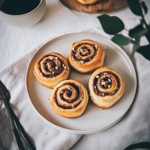 Brioches roulées à la cannelle
