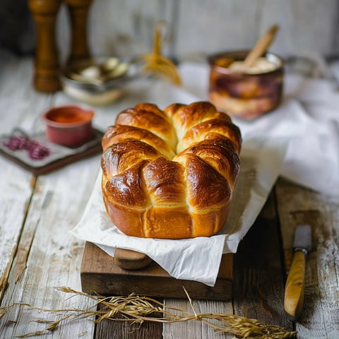Brioche maison au beurre