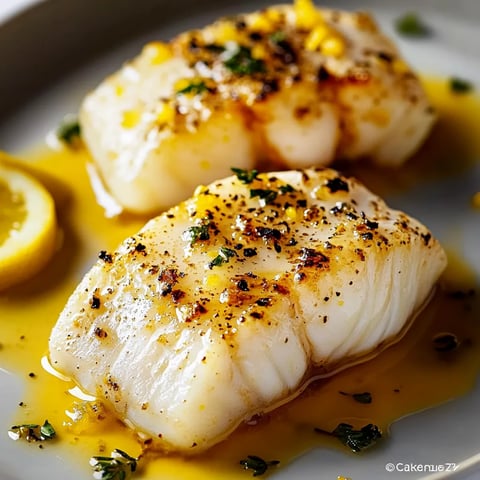 Cabillaud au beurre de citron