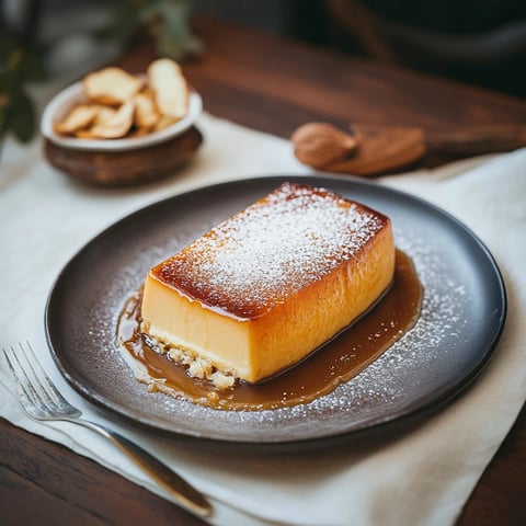 Flan coco Antillais au caramel