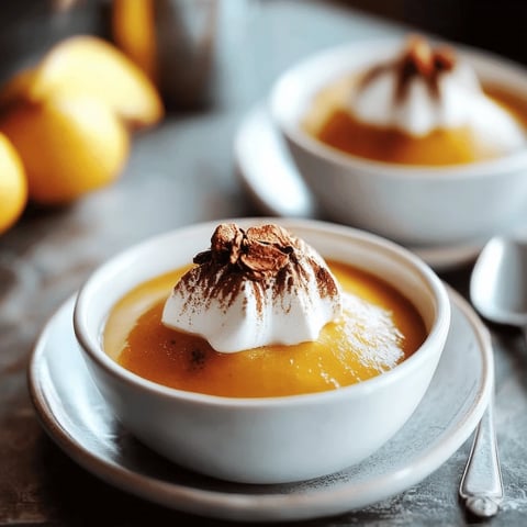 Pudding Végétalien à la Citrouille