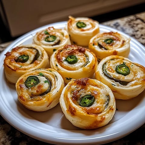 Une assiette contenant des mini pizzas avec des oignons et des poivrons.
