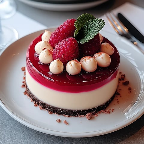 Une tarte aux fraises sur un plateau.