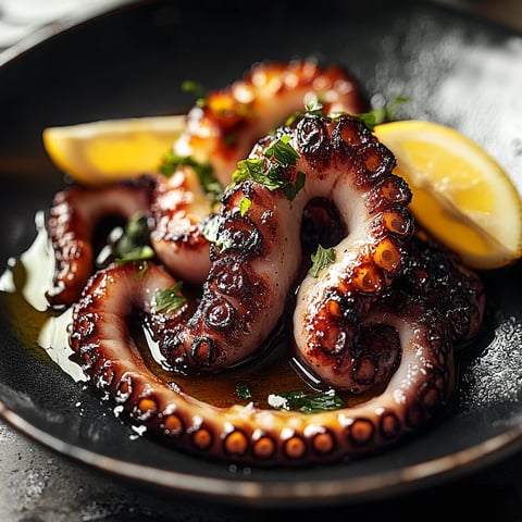 Poulpe Grillé
