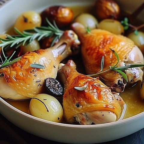 Cuisses de Poulet Rôties au Four