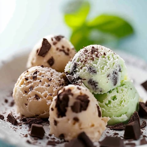 Glace Menthe et Pépites de Chocolat
