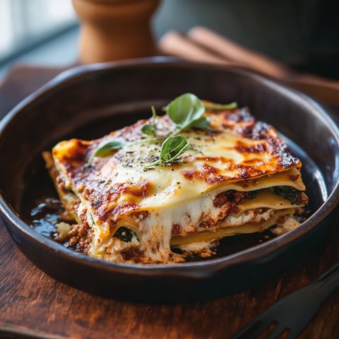 Recette maison de lasagnes végétariennes façon bolognaise