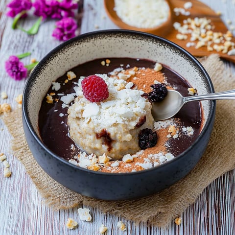 Poridge façon Bounty