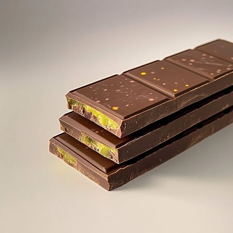 Tablette de chocolat de Dubai