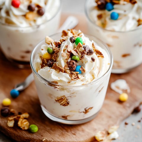 Dessert glacé style fast-food fait maison