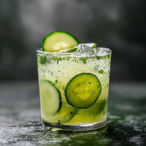 Mocktails tonic et concombre