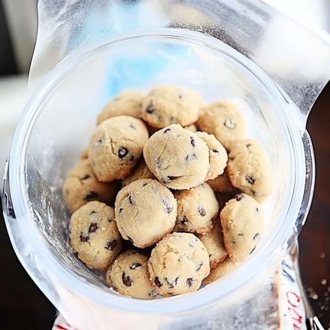A bowl of chocolate chip cookies.