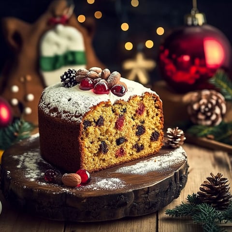 A cake with white icing and red berries on top.