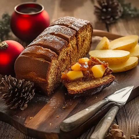 A slice of bread with fruit on top.