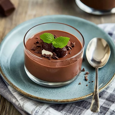 Crème au chocolat légère